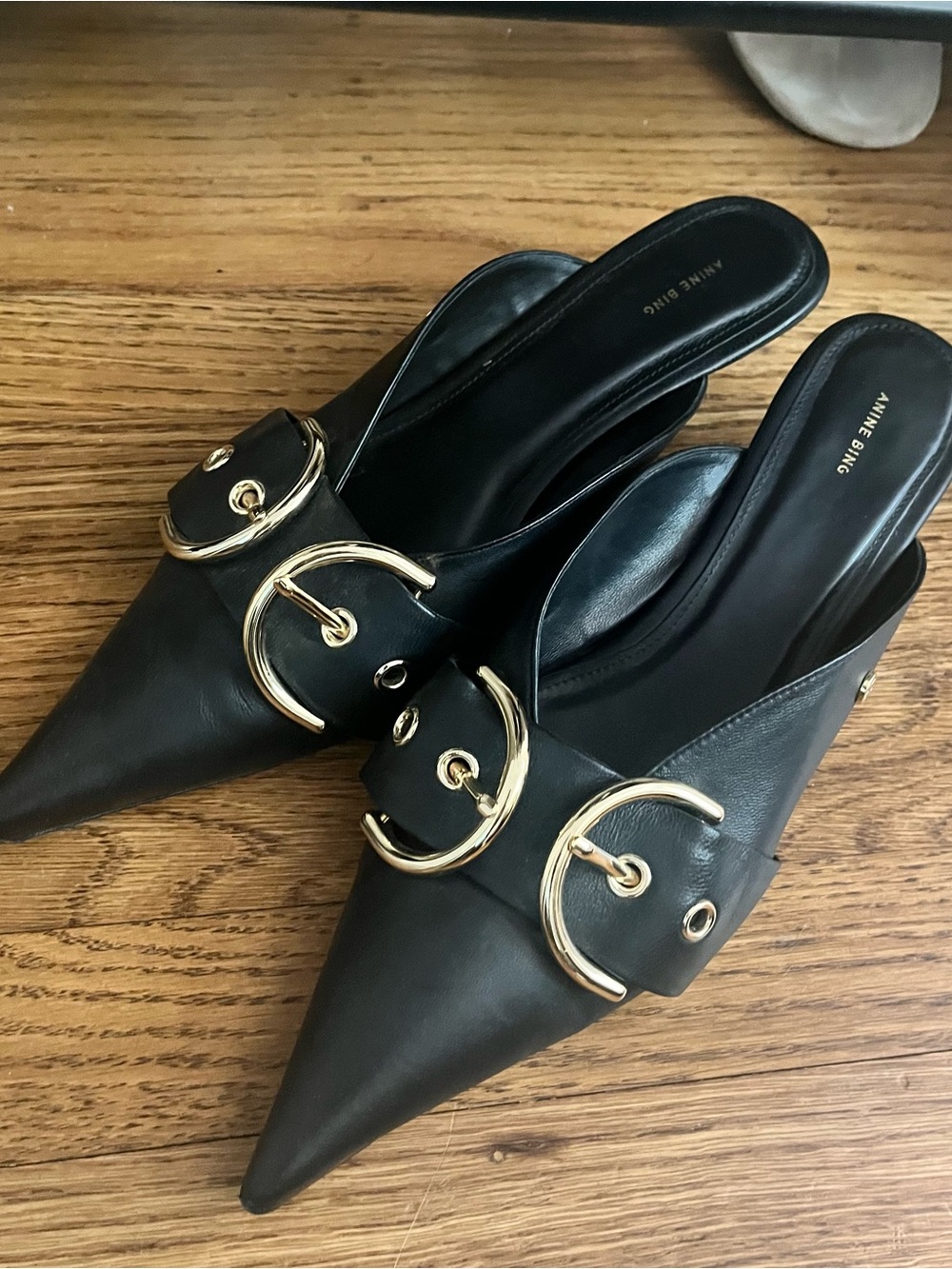 ANINE BING ZOE MULES Sz 38 - Picture 5 of 10